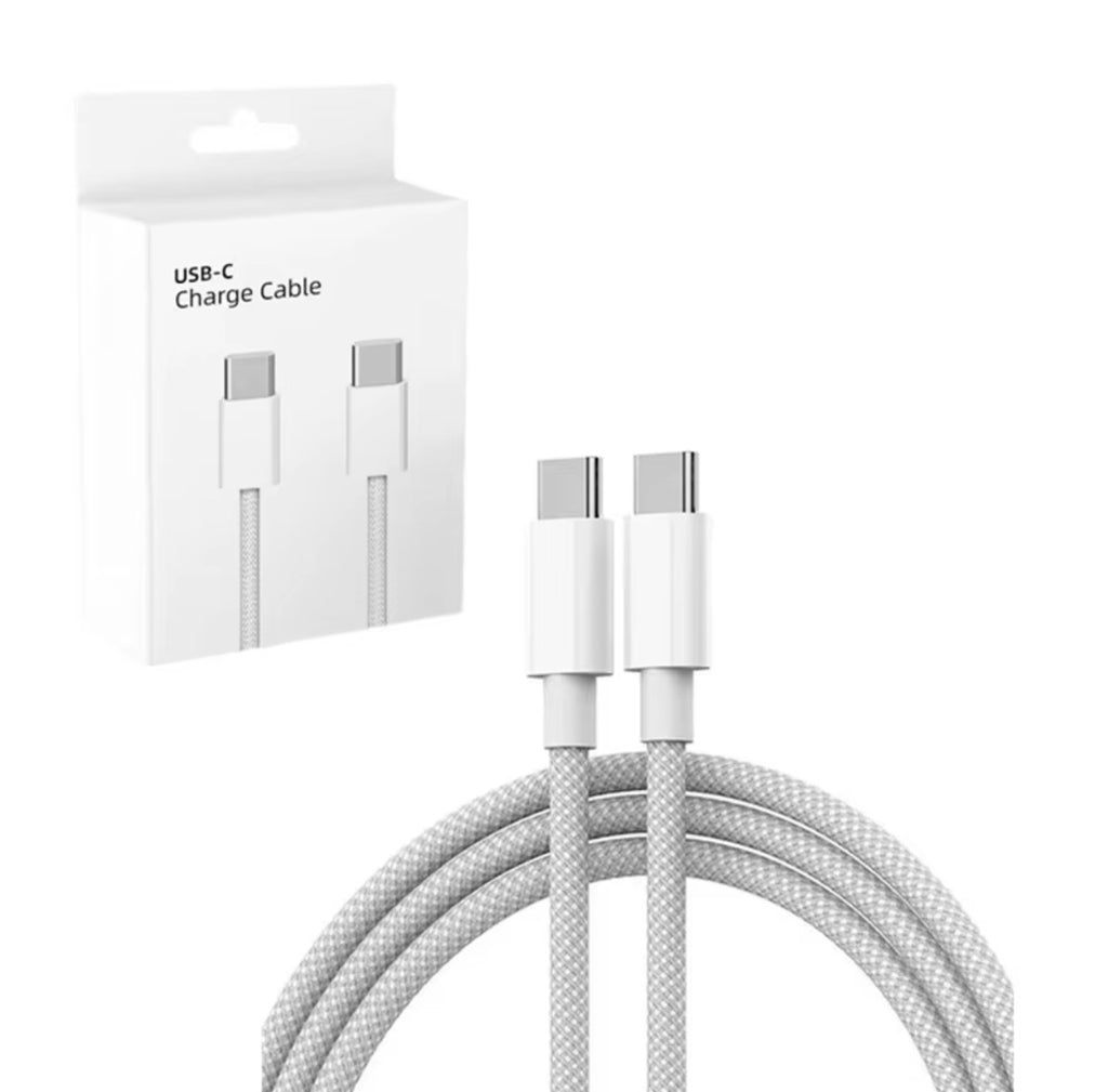 USB-C to USB-C Nylon Braided Charging Cable — 1m / 3.3ft 🤍

✅ Durable braided design
✅ Fast & reliable charging
✅ USB-C to USB-C
✅ Perfect for home, office & travel
📦 Brand new

Order yours today! 🛒