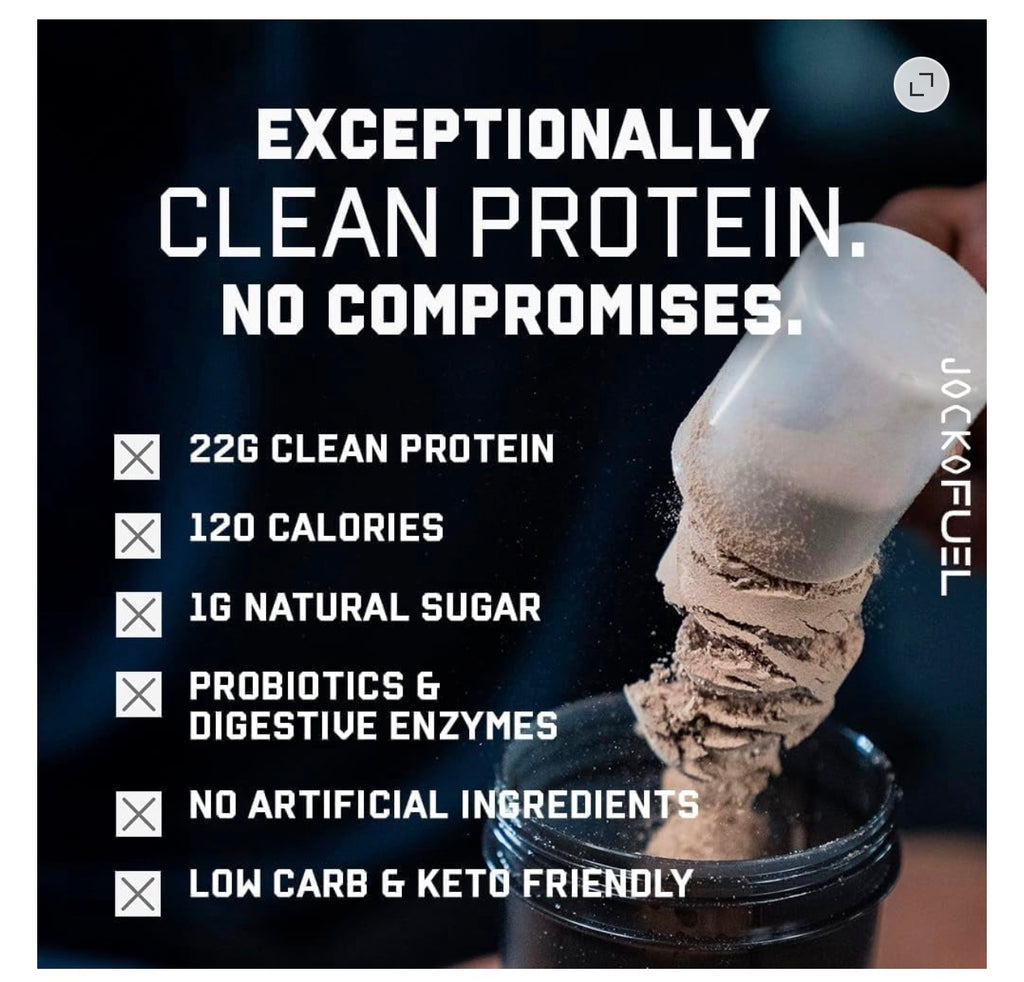 Jocko Mölk Whey Protein Powder 22g, 2lb Bag, Chocolate
Peanut Butter