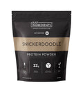 Just Ingredients Snickerdoodle Protein Powder
(NSF) - Pea/Whey - 22g Protein - 32.3oz/25
Servings